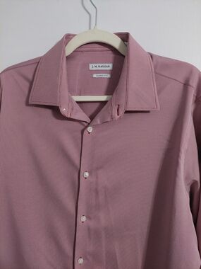 Men's Classic Fit Dusty Rose Dress Shirt